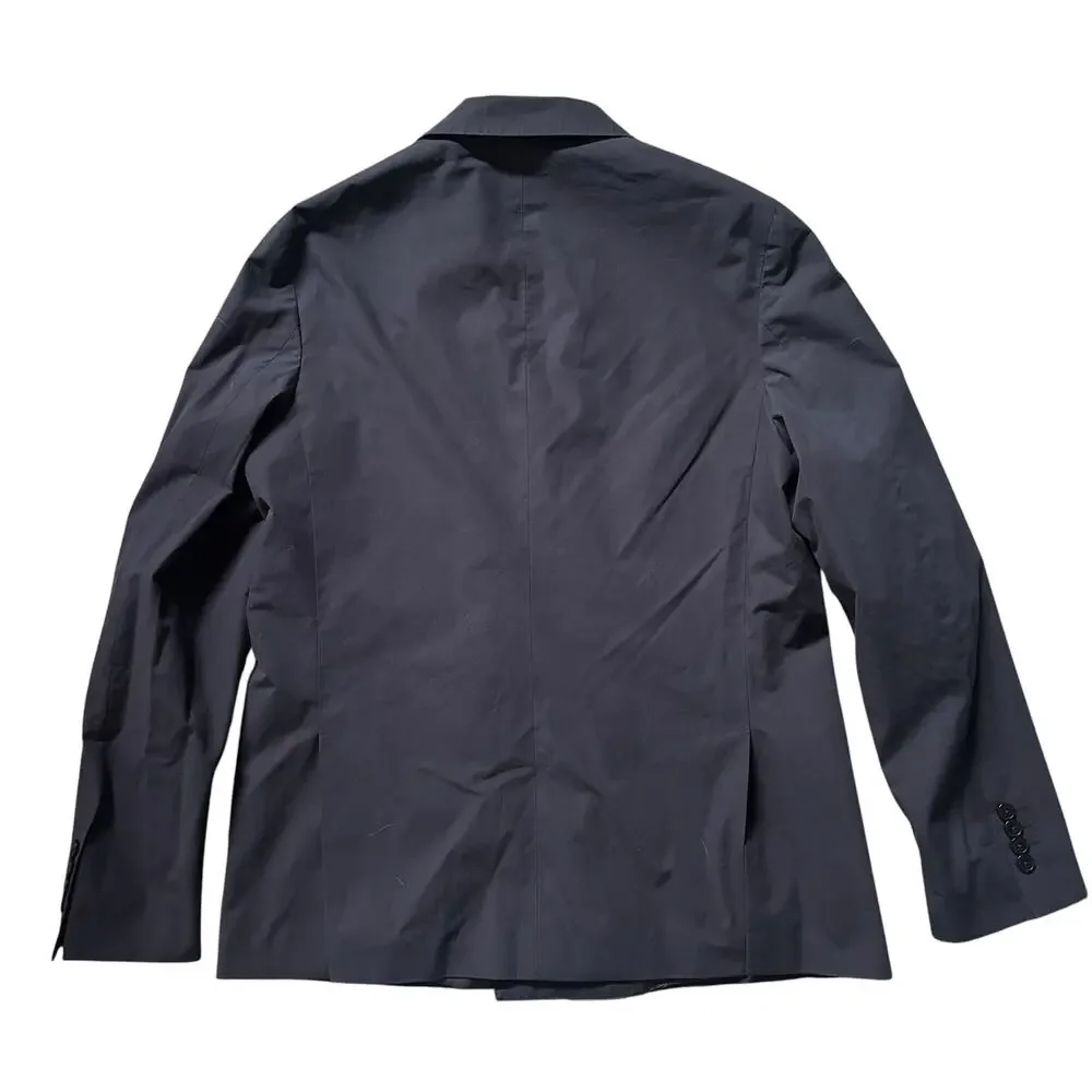 OFFICINE GENERALE EU 50 LIGHTWEIGHT DOUBLE BREASTED NAVY BLAZER NWT